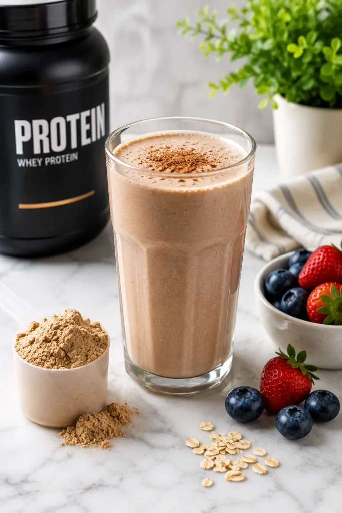 Protein shake as one of the best drinks for weight loss