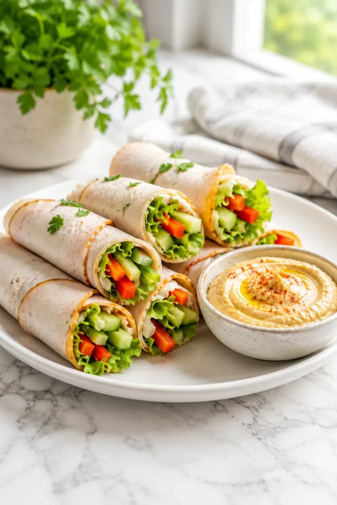 Turkey roll-ups high protein snack for weight loss