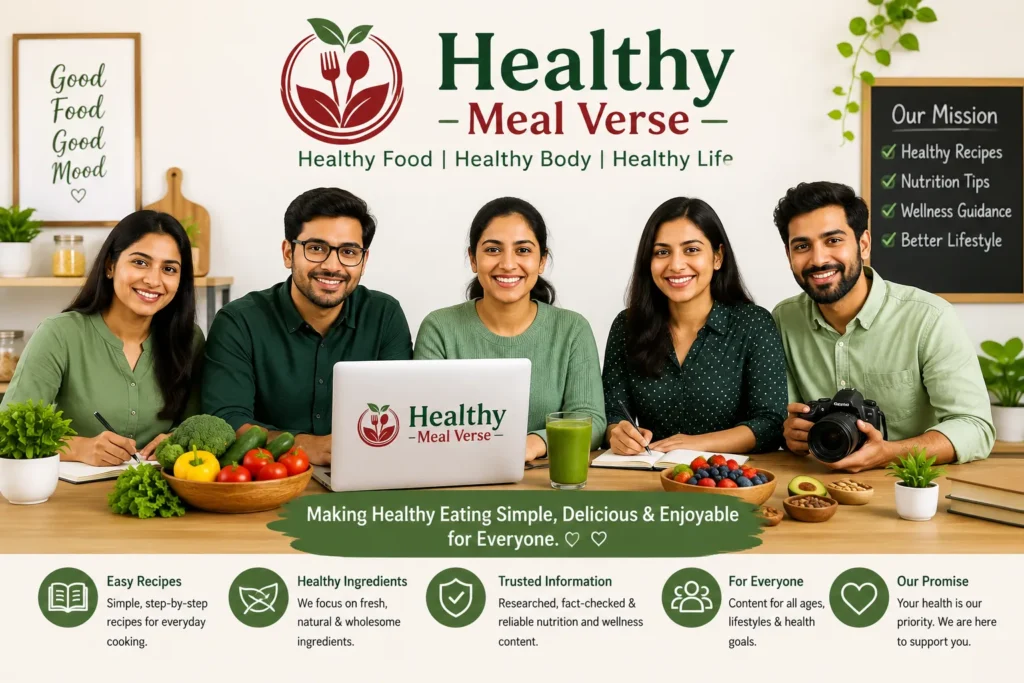About Us image of the Healthy Meal Verse Team